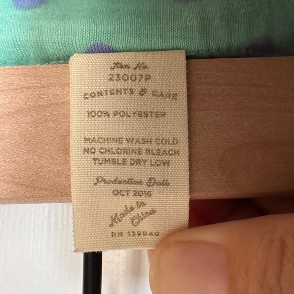 Matilda Jane Girls Size 8 Pajama Set Ruffle Pants Flutter Sleeve Top Swan Fairy - Picture 4 of 9